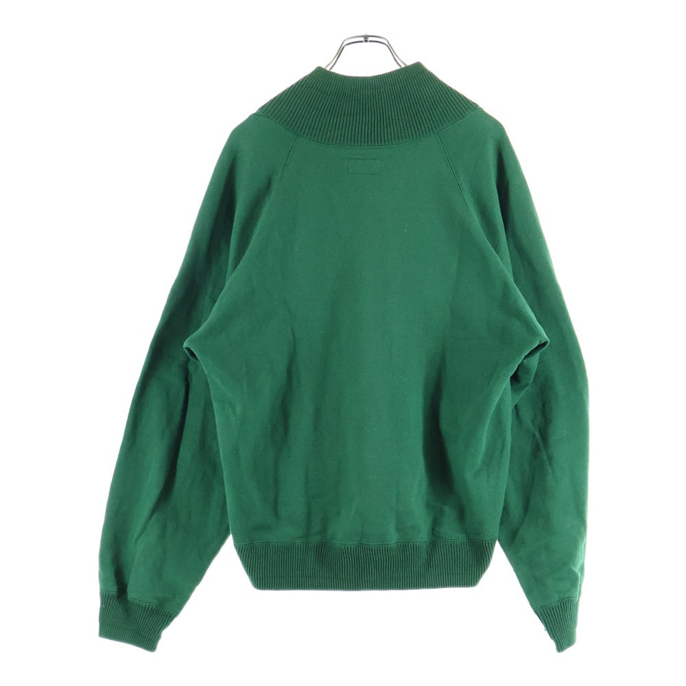 HOMELESS TAILOR(ホームレステイラー) 22AW STANFIELD TOP フロントポケット Vネック スウェットトレーナー グリーンHTK-22 AW-010