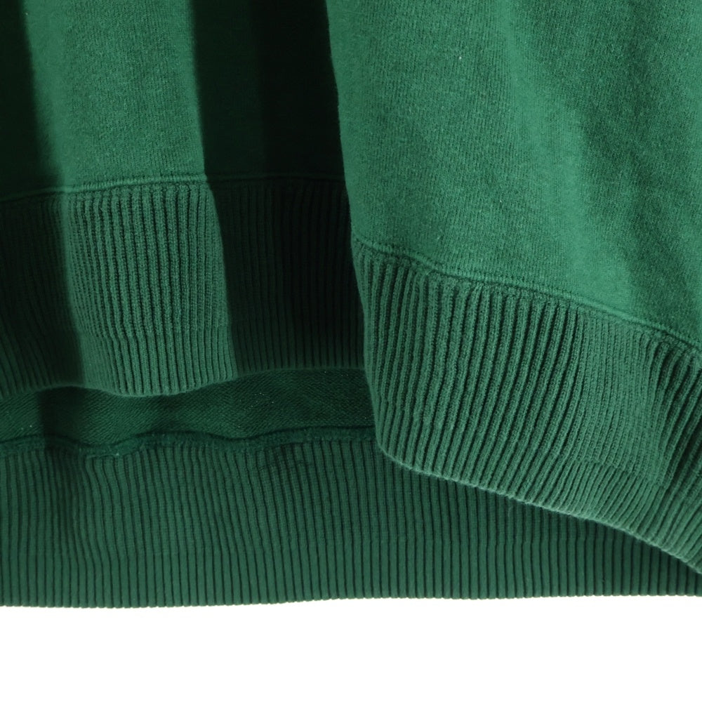 HOMELESS TAILOR(ホームレステイラー) 22AW STANFIELD TOP フロントポケット Vネック スウェットトレーナー グリーンHTK-22 AW-010