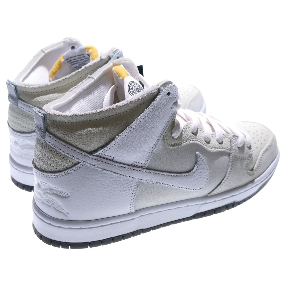 NIKE SB(ナイキエスビー) ×ANTIHERO DUNK HIGH QS アンタイヒーロー ダンク ハイカットスニーカー アイボリー US9/27cm HM5837-100