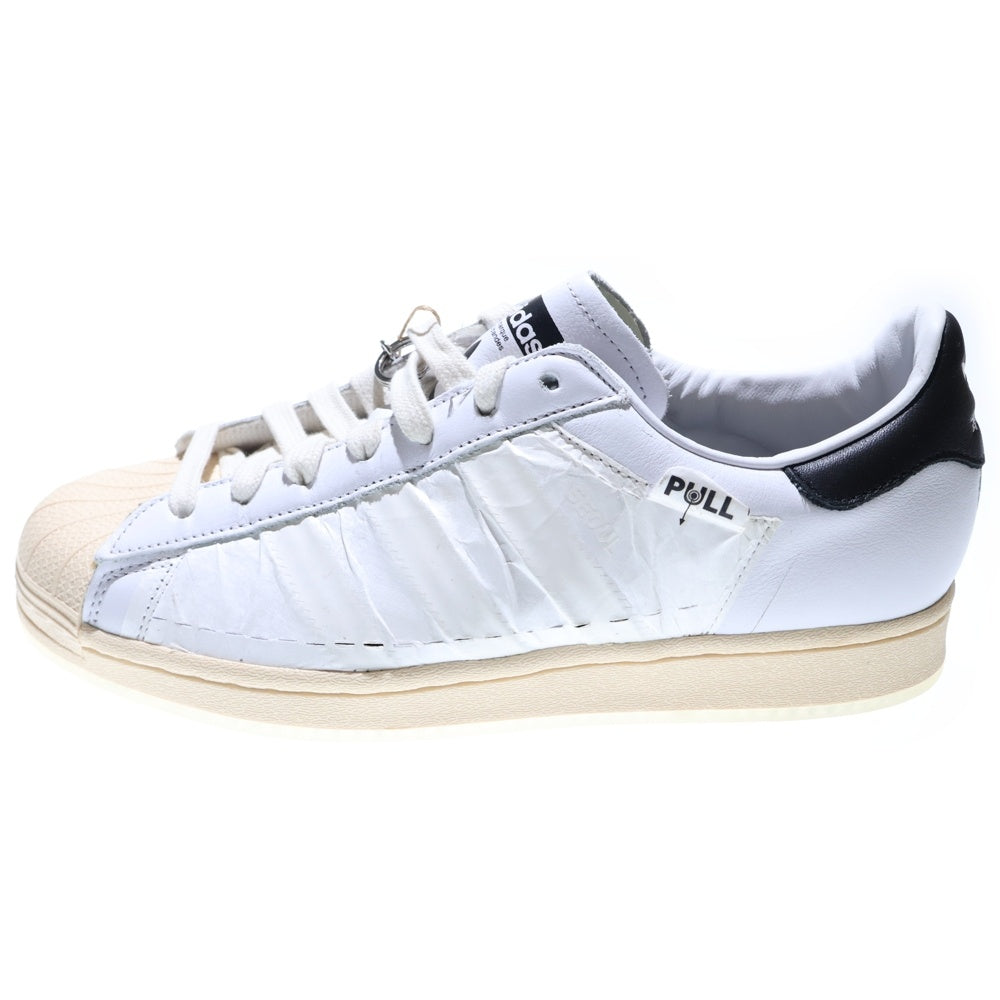 adidas(アディダス) ×TAEGEUKDANG SUPERSUTAR テグッタン スーパースター ローカットスニーカー ホワイト US8.5/26.5cm HQ3612