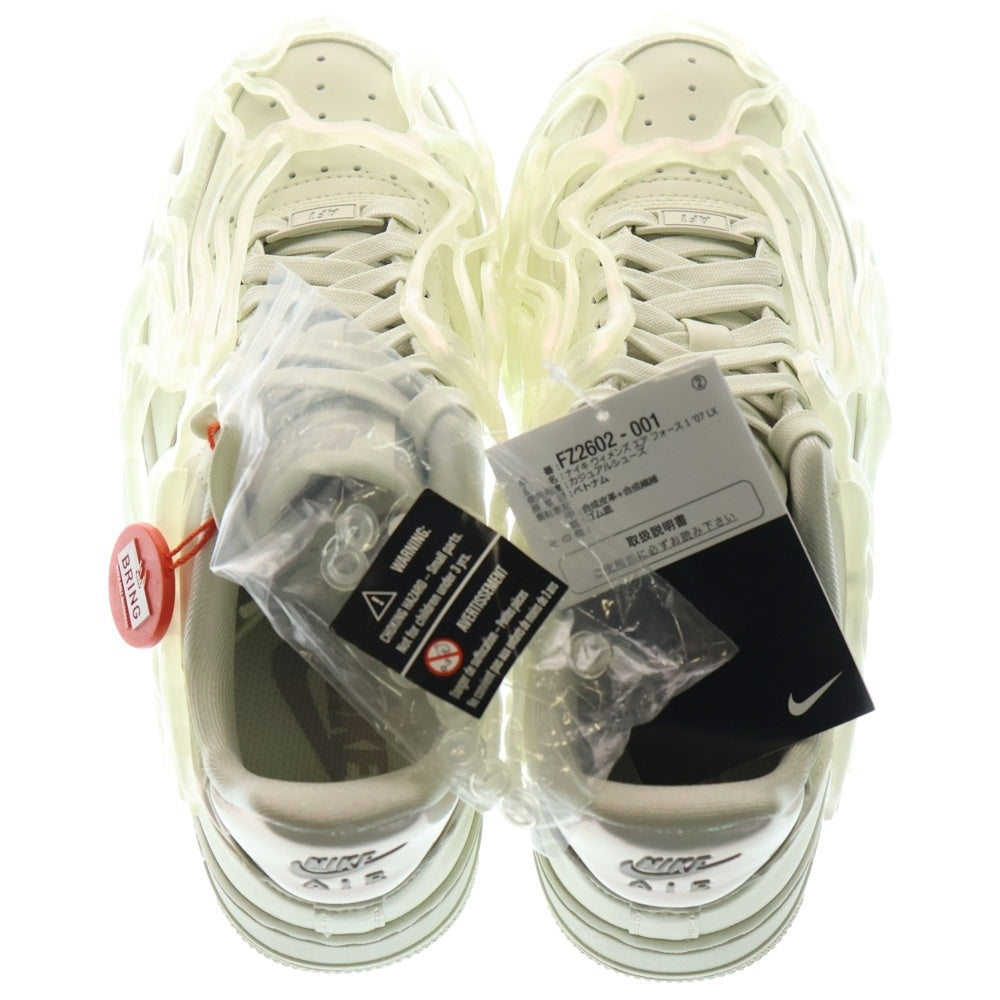 NIKE(ナイキ) WMNS AIR FORCE 1 LOW 07 LX SEA GLASS ウィメンズ エアフォース1 シーグラス ローカットスニーカー ホワイト レディース US6.5/23.5cm FZ2602-001