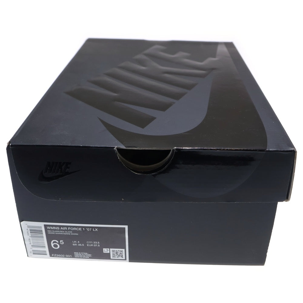NIKE(ナイキ) WMNS AIR FORCE 1 LOW 07 LX SEA GLASS ウィメンズ エアフォース1 シーグラス ローカットスニーカー ホワイト レディース US6.5/23.5cm FZ2602-001