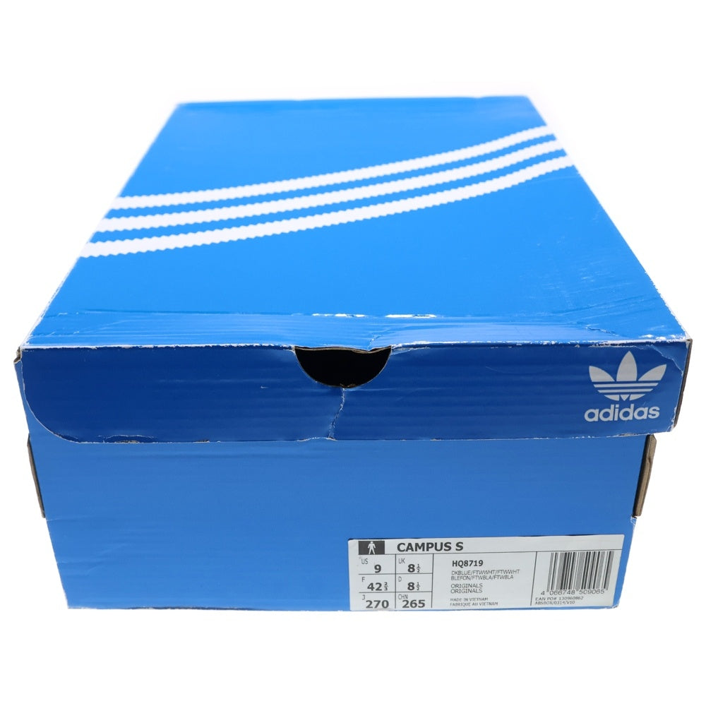 adidas(アディダス) CAMPUS S キャンパス ローカットスニーカー ネイビー US9/27cm HQ8719