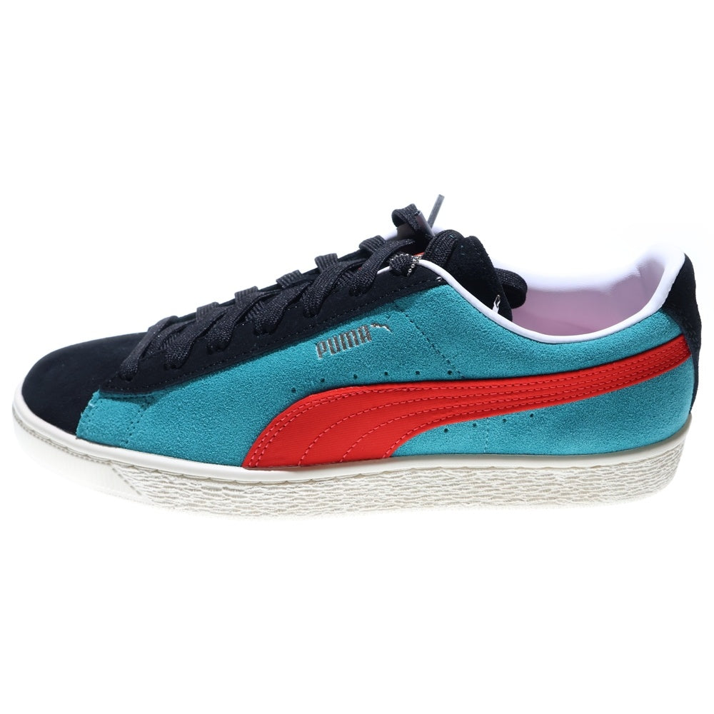 PUMA(プーマ) ×atmos ×Kamen Rider SUEDE VTG アトモス 仮面ライダー スエードヴィンテージ ローカットスニーカー ブラック/ブルー US9/27cm 394967-01