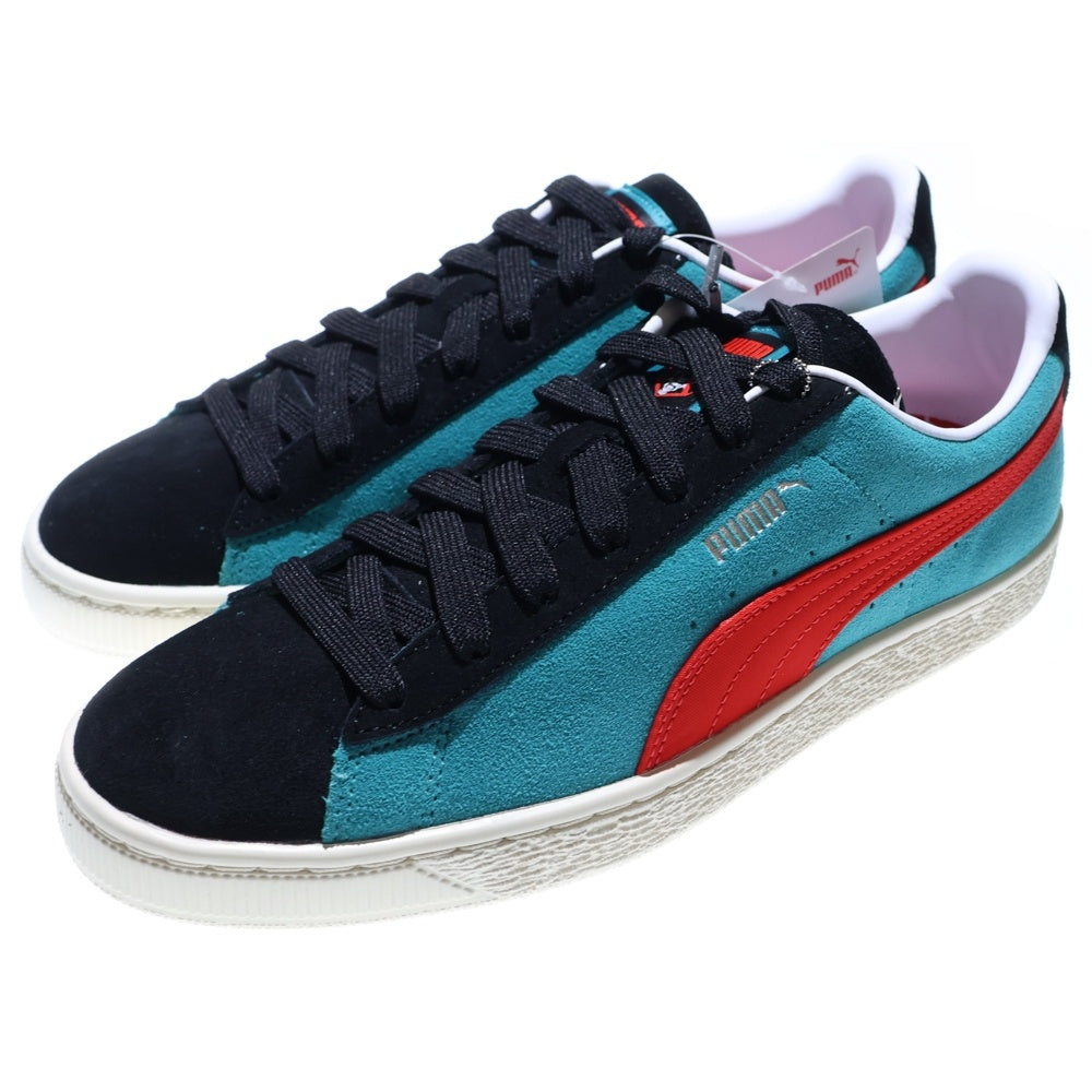 PUMA(プーマ) ×atmos ×Kamen Rider SUEDE VTG アトモス 仮面ライダー スエードヴィンテージ ローカットスニーカー ブラック/ブルー US9/27cm 394967-01
