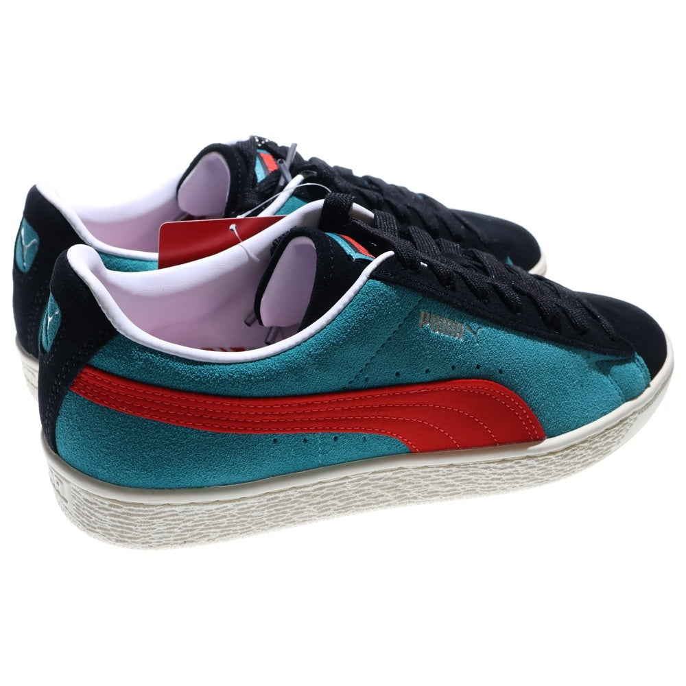 PUMA(プーマ) ×atmos ×Kamen Rider SUEDE VTG アトモス 仮面ライダー スエードヴィンテージ ローカットスニーカー ブラック/ブルー US9/27cm 394967-01