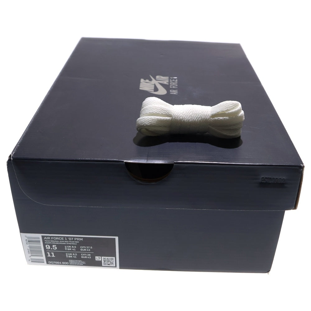 NIKE(ナイキ) AIR FORCE 1 LOW 07 JOIN FORCES エアフォース1 ジョインフォース ローカットスニーカー ボルドー US9.5/27.5cm DQ7664-600