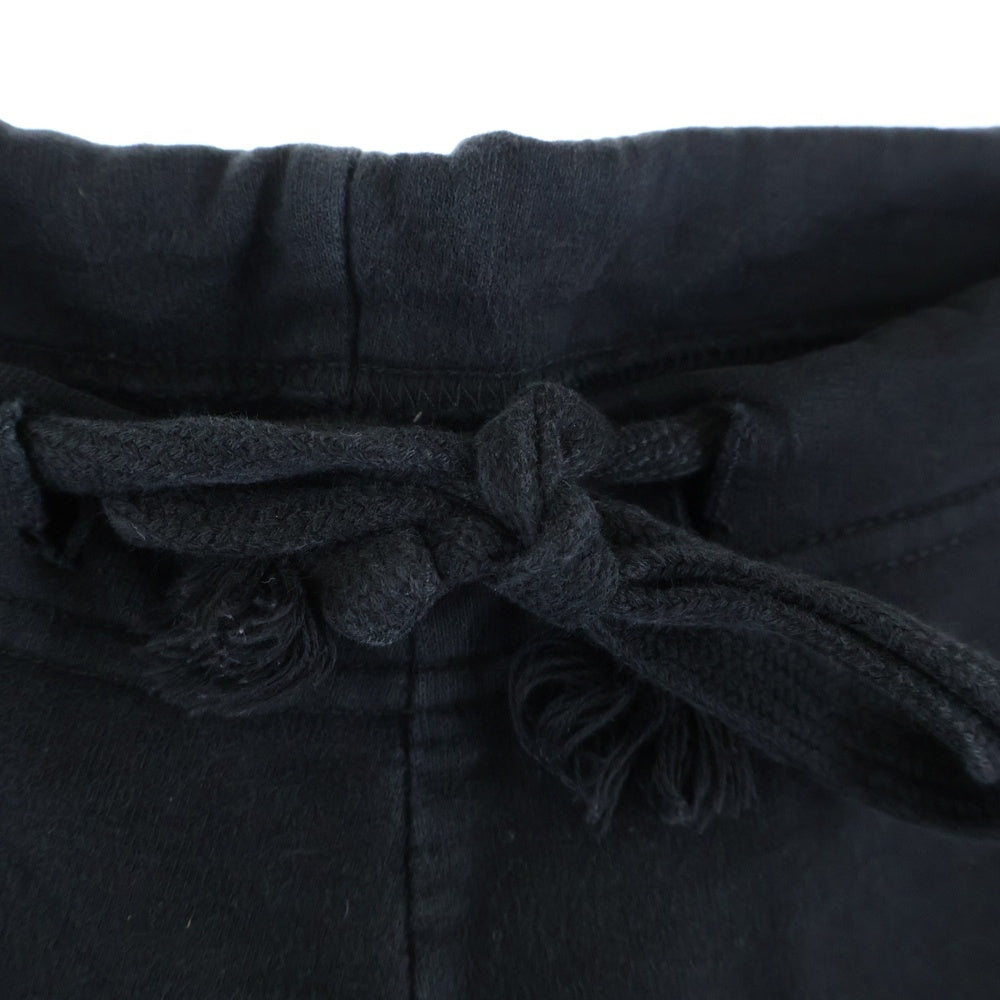 CHROME HEARTS(クロムハーツ) SWEAT PANTS ホースシュー プリント スウェットパンツ ブラック