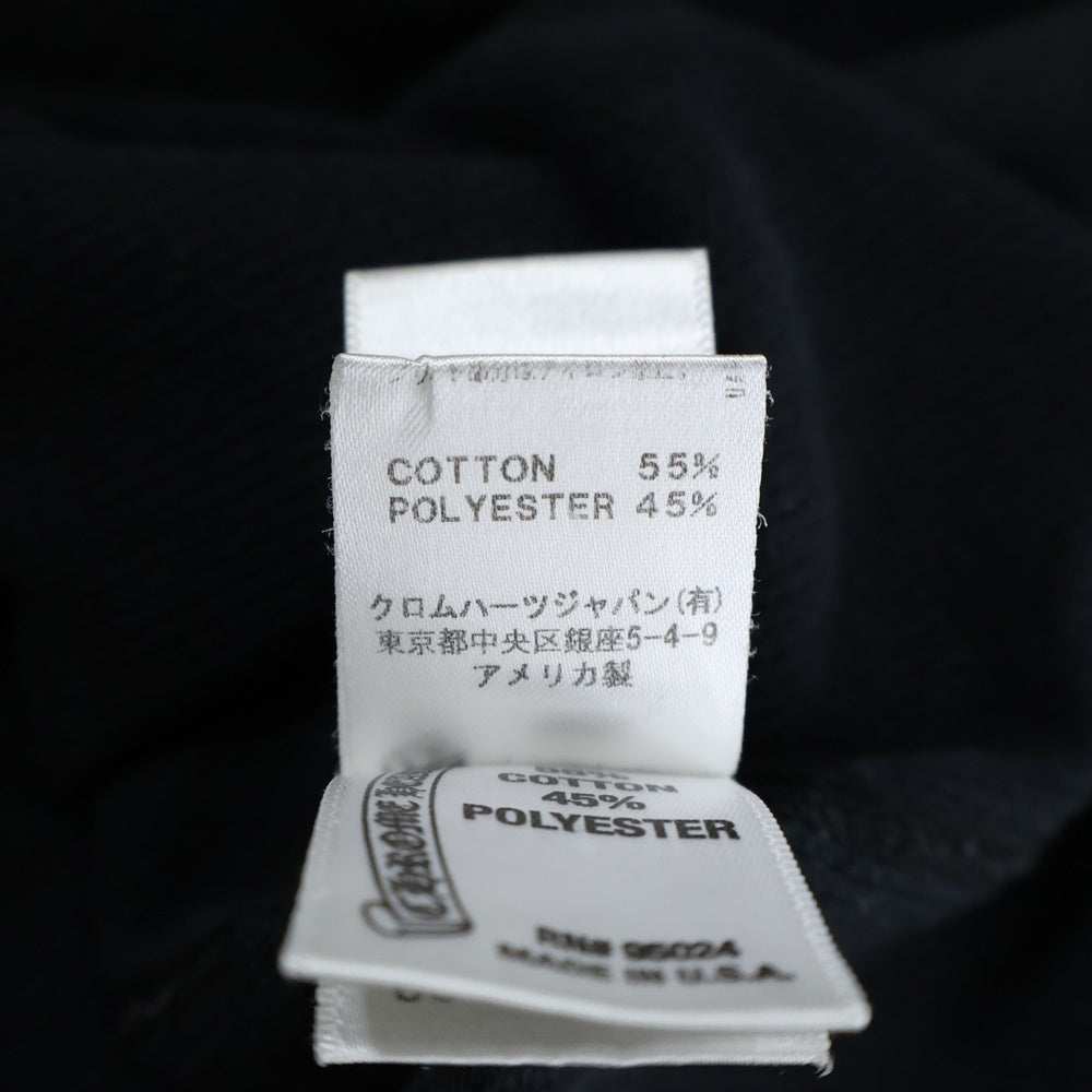 CHROME HEARTS(クロムハーツ) BSフレア プリント サーマル長袖Tシャツ カットソー ブラック