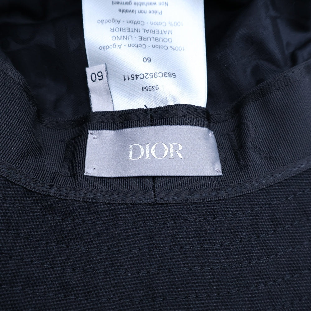 DIOR(ディオール) CD Logo Bucket Hat ロゴ バケットハット ブラック 583C9524511