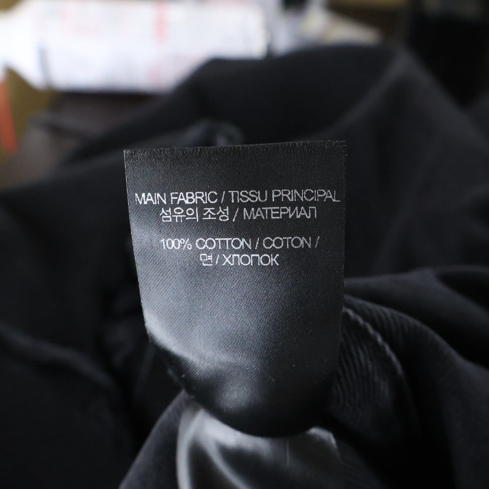 VETEMENTS(ヴェトモン) 23SS Destroy Denim Pants デストロイ インサイドアウト デニムバギーパンツ ブラック UE63PA260B2