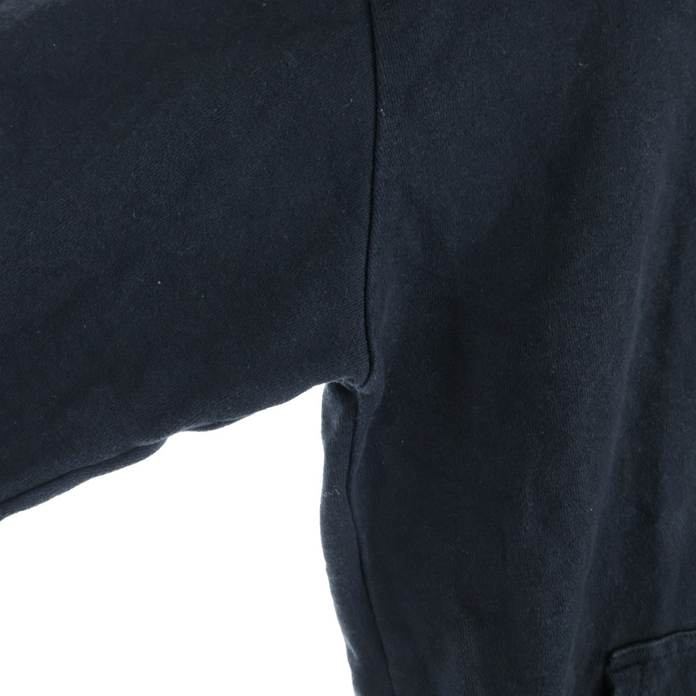 KANGOL(カンゴール) エンブロイダリー ロゴ スウェット プルオーバーパーカー ブラック