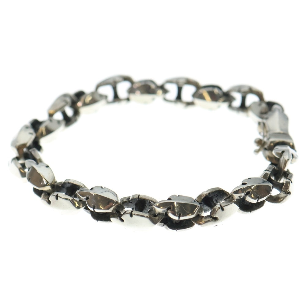 CHROME HEARTS(クロムハーツ) ダブルフレアニー リンク ブレスレット シルバー 20LINK
