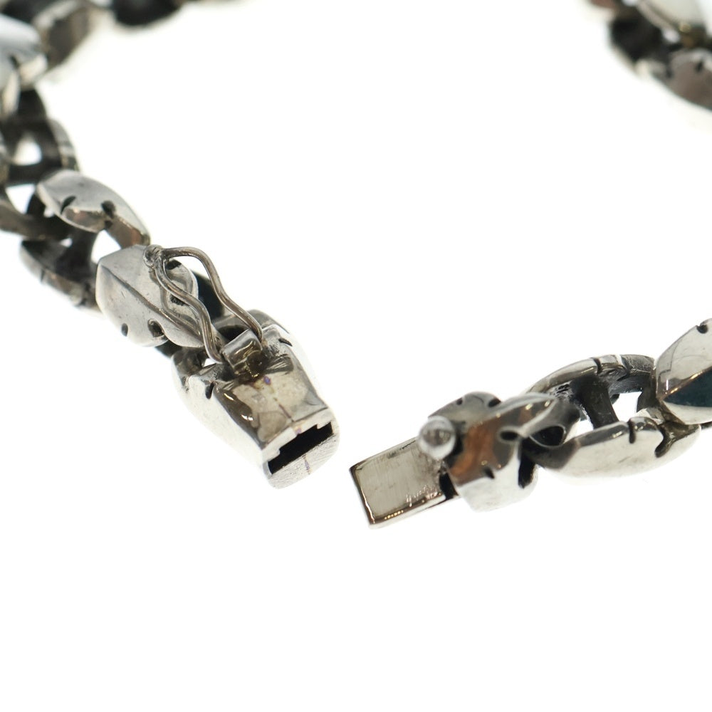 CHROME HEARTS(クロムハーツ) ダブルフレアニー リンク ブレスレット シルバー 20LINK