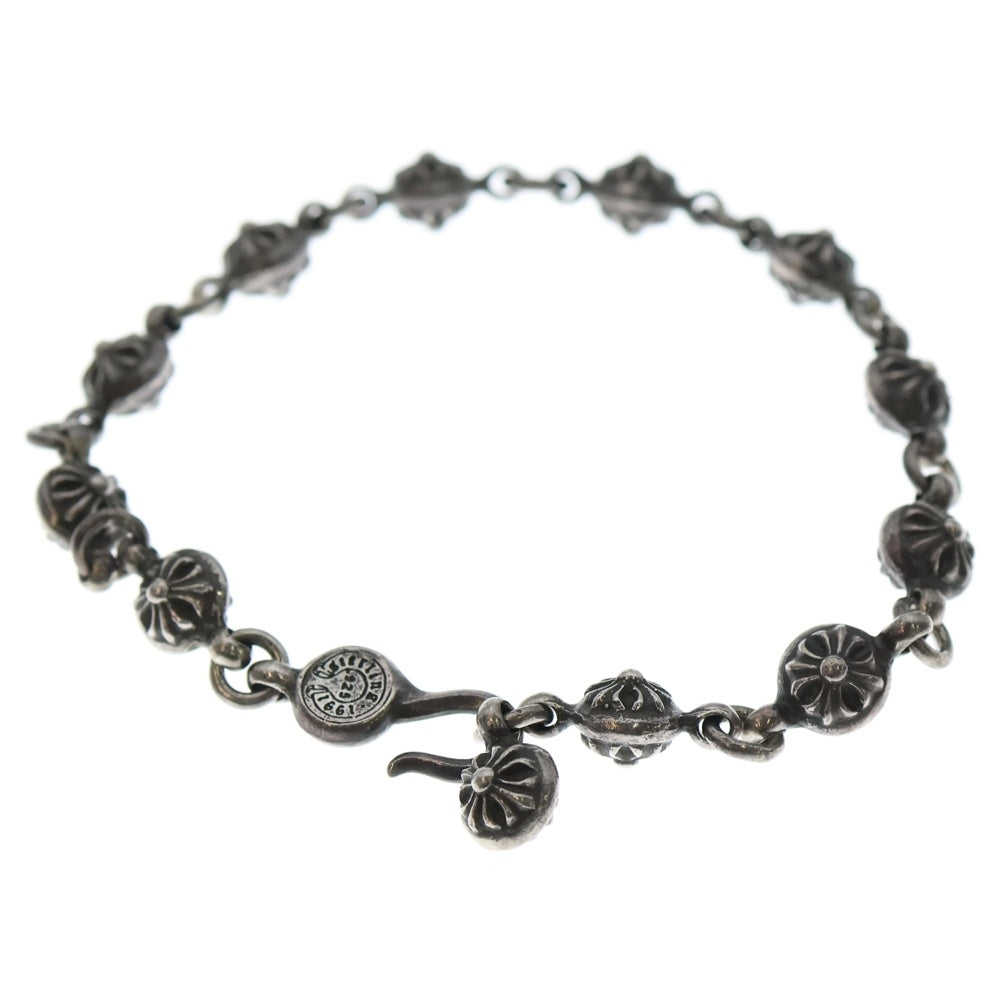 CHROME HEARTS(クロムハーツ) NO1 BALL #1クロスボールブレスレット シルバー BCA172