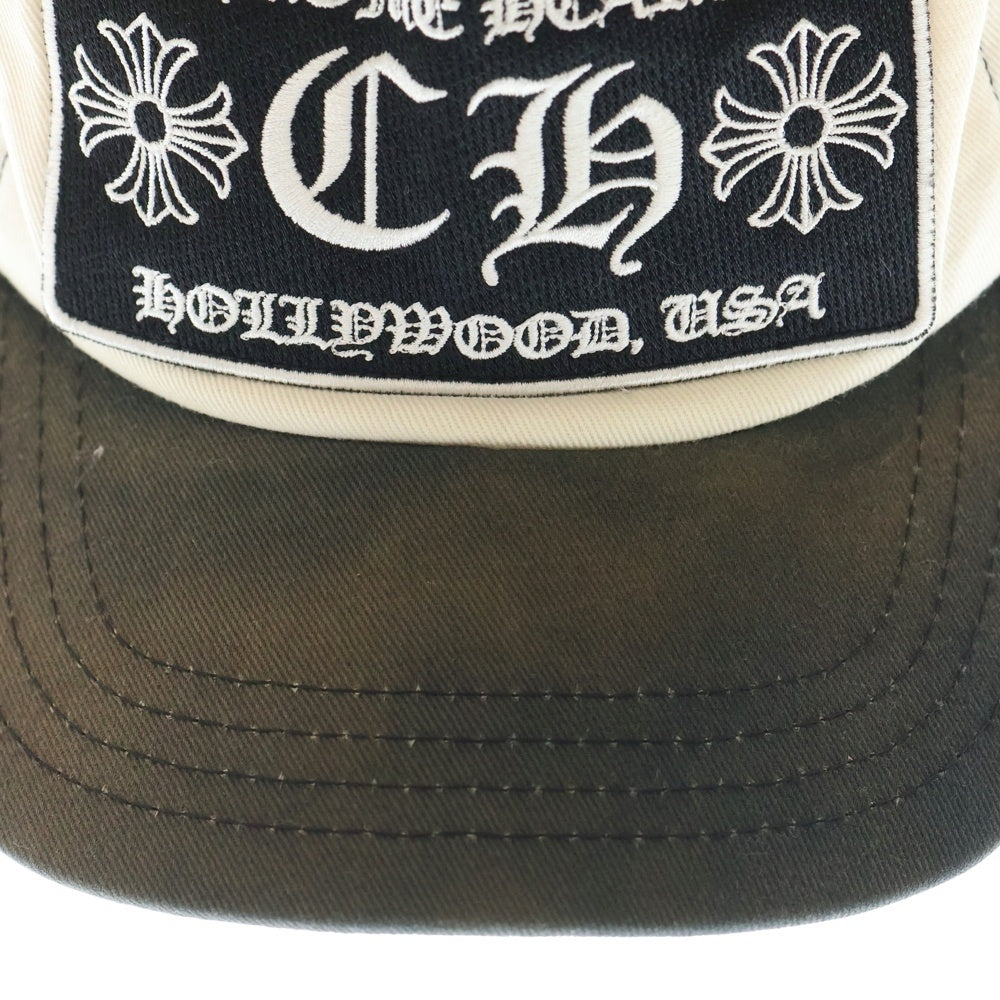 CHROME HEARTS(クロムハーツ) OLD TRUCKER CAP オールド CHパッチ メッシュトラッカーキャップ ブラック/ホワイト