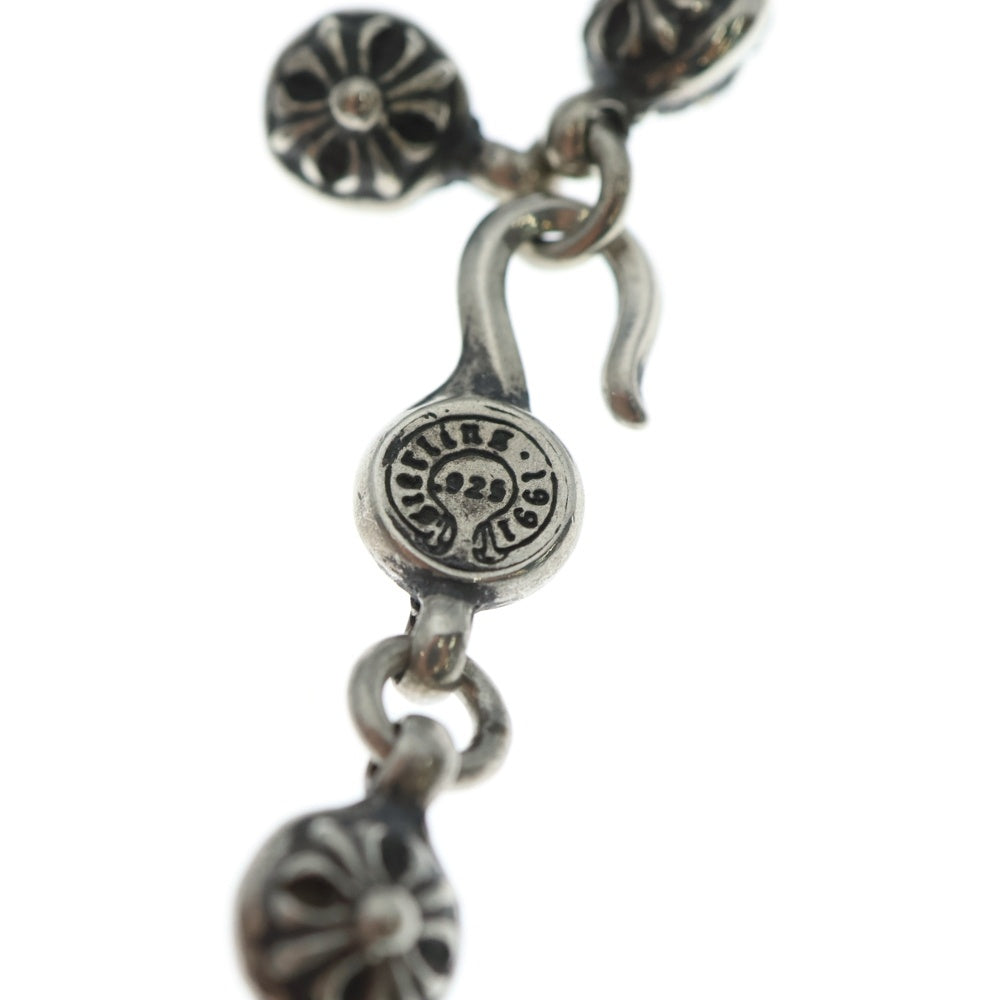 CHROME HEARTS(クロムハーツ) #1 CRSBL CHN SML CH CRS クロスボールチェーン スモールCHクロス ネックレス シルバー BCA193