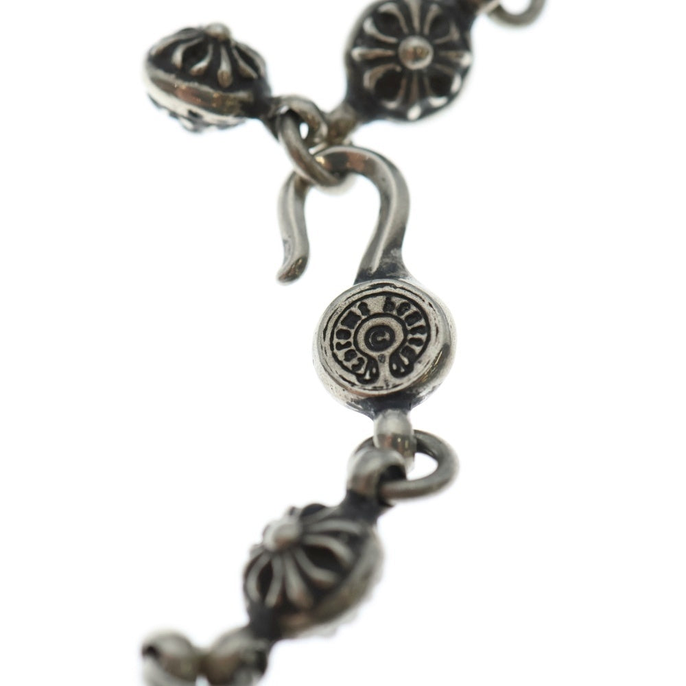 CHROME HEARTS(クロムハーツ) #1 CRSBL CHN SML CH CRS クロスボールチェーン スモールCHクロス ネックレス シルバー BCA193