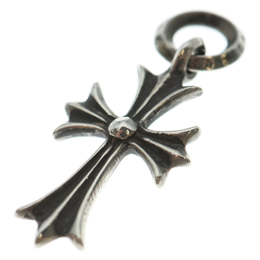 CHROME HEARTS(クロムハーツ) TINY CH CROSS タイニーCHクロス チャーム ネックレストップ シルバー BCA382