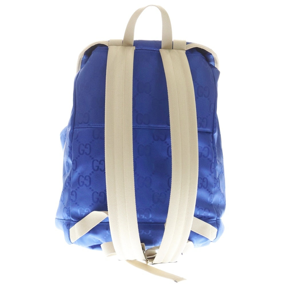 GUCCI(グッチ) オフ ザ グリッド GGナイロン バックパック リュックサック ブルー 626160