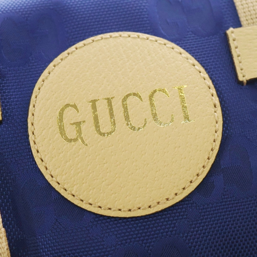 GUCCI(グッチ) オフ ザ グリッド GGナイロン バックパック リュックサック ブルー 626160