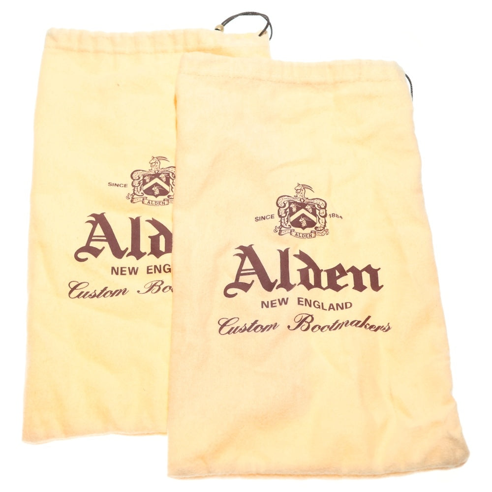 CHROME HEARTS(クロムハーツ) ×Alden LACE FRNT GRMMTS オールデン グロメット コードバン チャッカブーツ ブラック