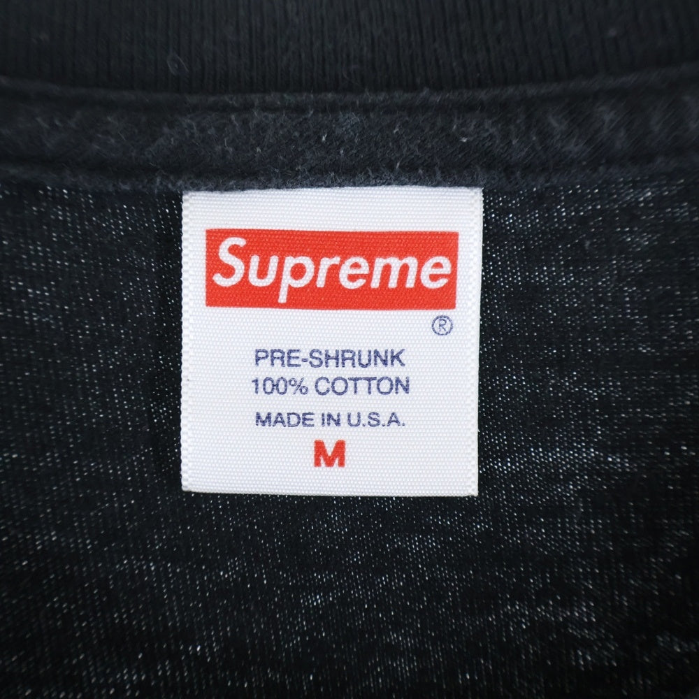 SUPREME(シュプリーム) 22AW Joie De Vivre Tee ジョワドヴィーヴル クルーネック半袖Tシャツ カットソー ブラック