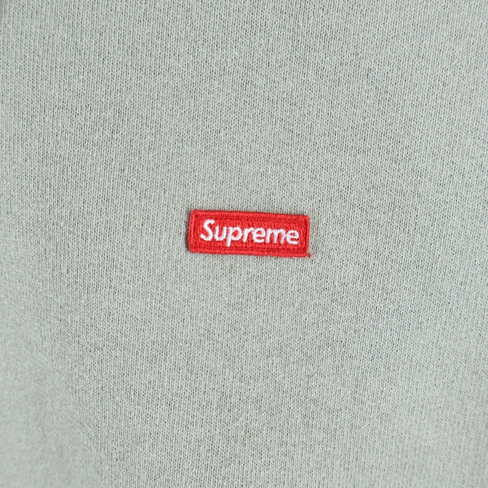 SUPREME(シュプリーム) 21SS Small Box Hooded Sweatshirt スモールボックスロゴ フーデッド スウェット プルオーバー パーカー カーキ