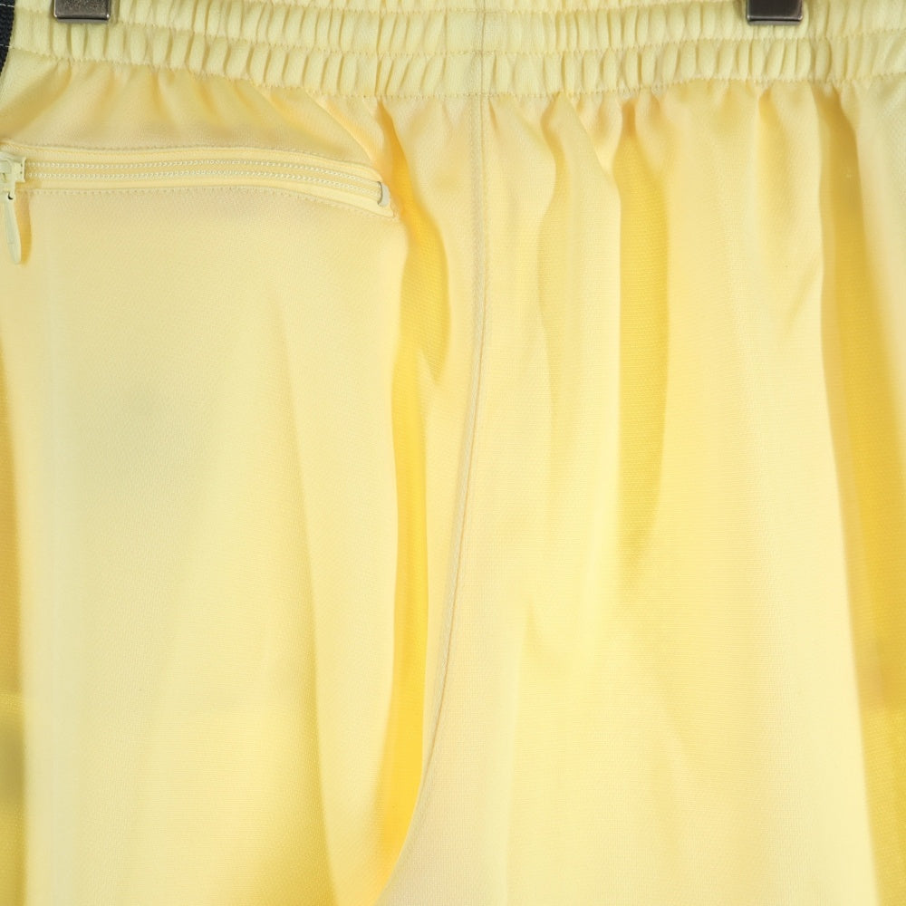 Needles(ニードルス) STUDIOUS別注 Track Pant-Poly Smooth パピヨン刺繍 サイドライン トラックパンツ イエロー MR444