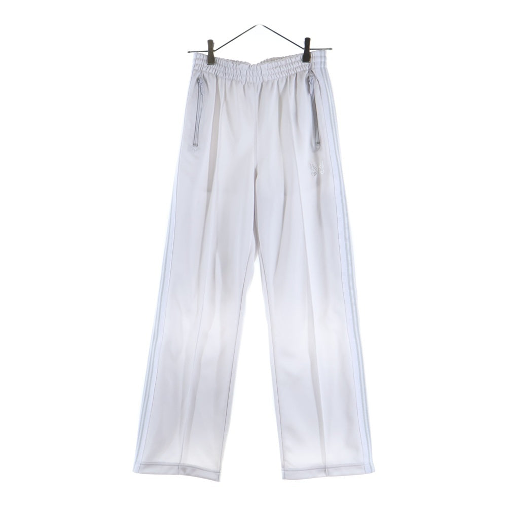 Needles(ニードルス) STUDIOUS別注 Track Pant パピヨン刺繍 サイドライン トラックパンツ グレー NS1558