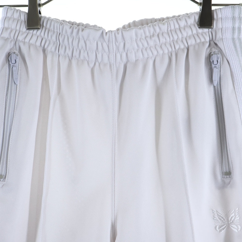 Needles(ニードルス) STUDIOUS別注 Track Pant パピヨン刺繍 サイドライン トラックパンツ グレー NS1558