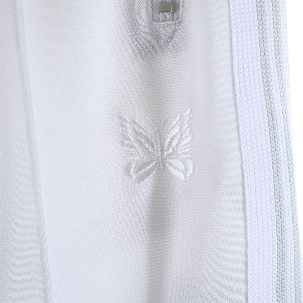 Needles(ニードルス) STUDIOUS別注 Track Pant パピヨン刺繍 サイドライン トラックパンツ グレー NS1558