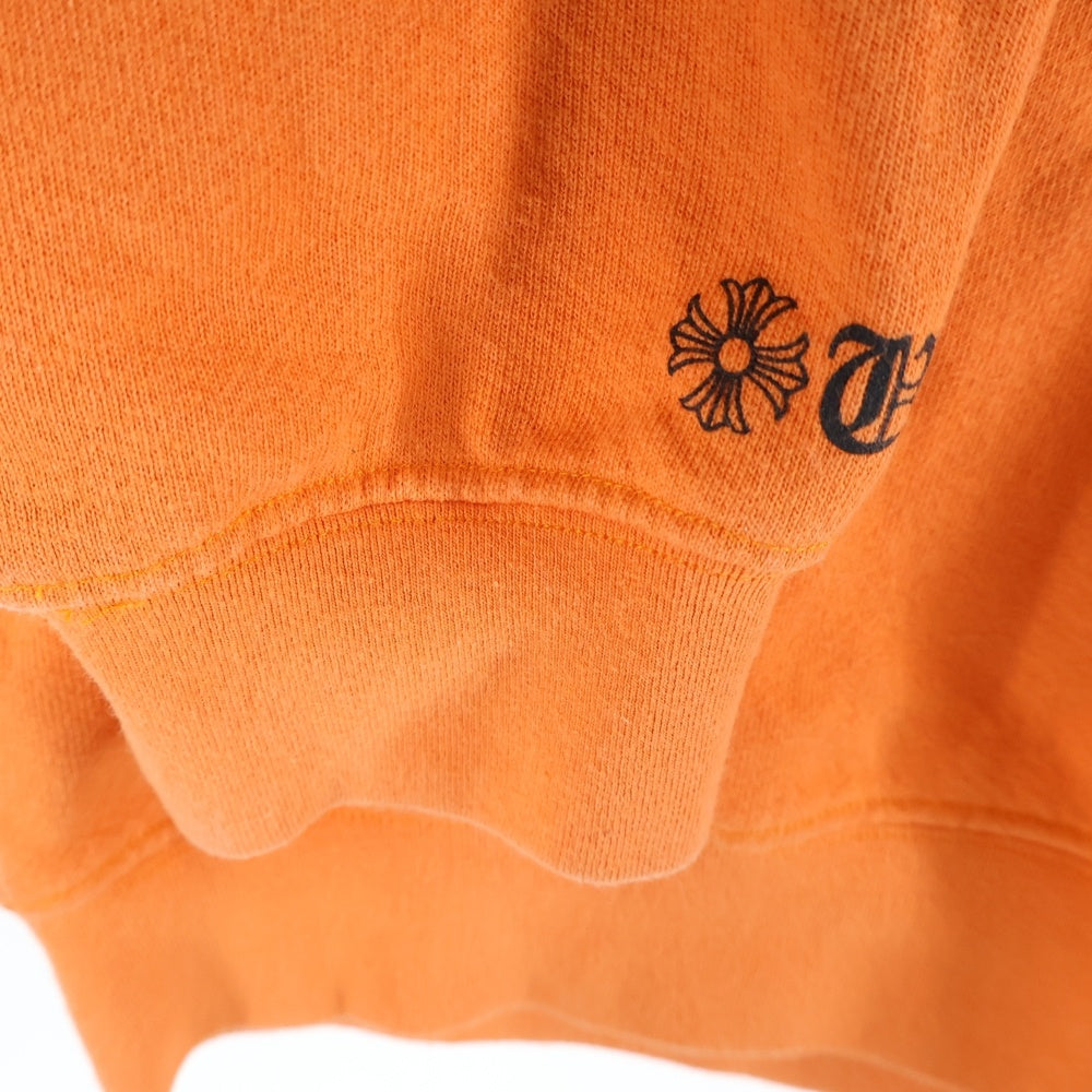 CHROME HEARTS(クロムハーツ) VINE DGR CRW SWT ヴァインダガー プリント クルーネック スウェットトレーナー オレンジ