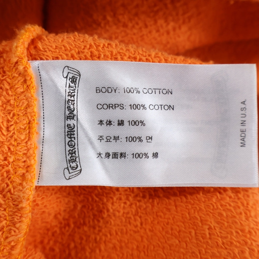 CHROME HEARTS(クロムハーツ) VINE DGR CRW SWT ヴァインダガー プリント クルーネック スウェットトレーナー オレンジ