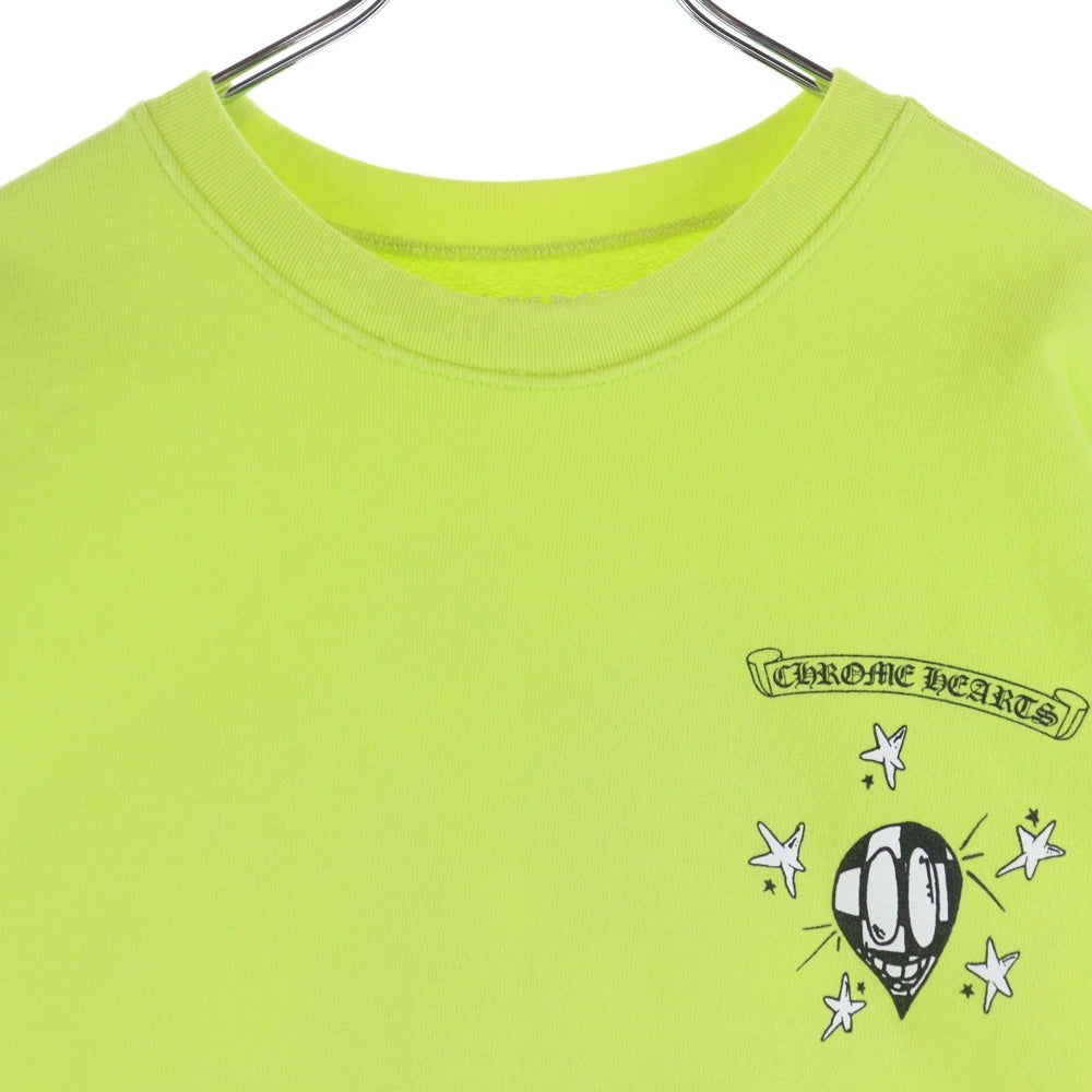 CHROME HEARTS(クロムハーツ) 22AW ×MATTY BOY PPO CHAIN GAME マッティボーイ チェーンゲーム クルーネック スウェットトレーナー イエロー