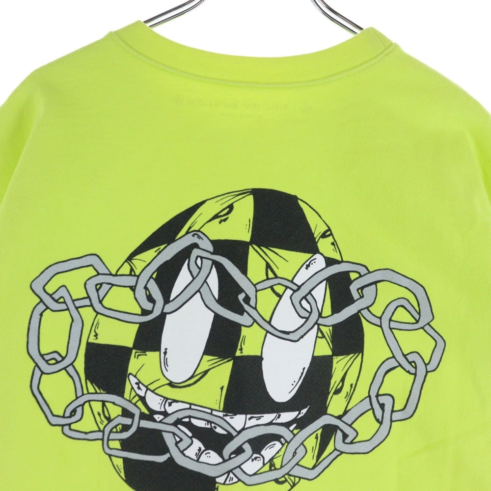 CHROME HEARTS(クロムハーツ) 22AW ×MATTY BOY PPO CHAIN GAME マッティボーイ チェーンゲーム クルーネック スウェットトレーナー イエロー
