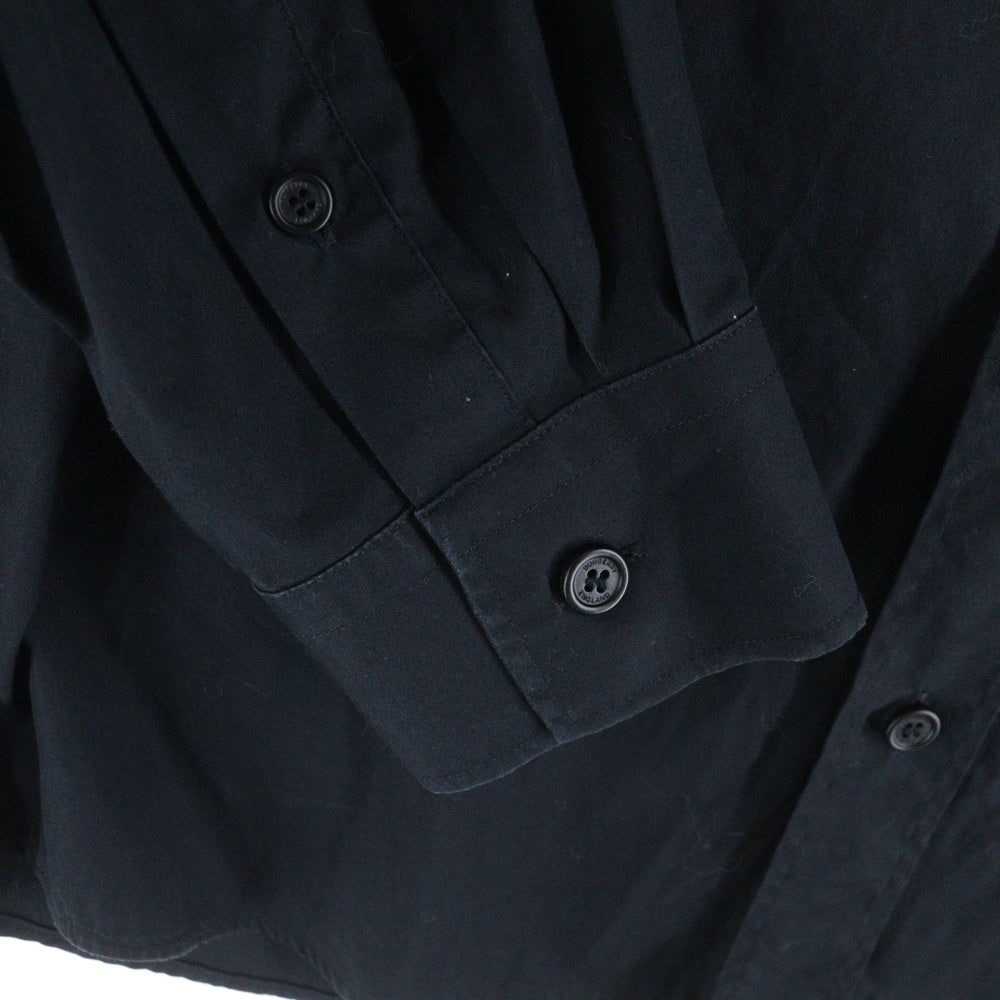 BURBERRY(バーバリー) TBロゴワッペン ロングスリーブ 長袖シャツ ブラック 8023463