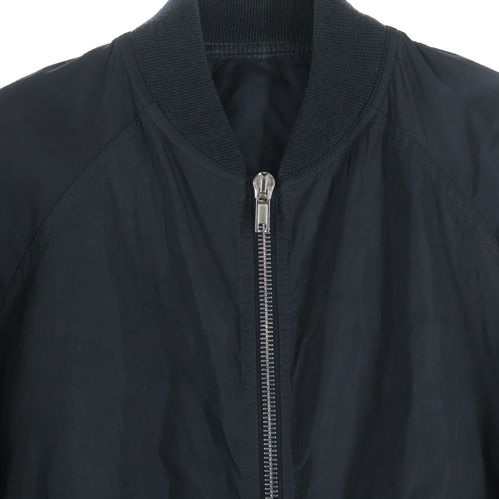 Rick Owens(リックオウエンス) 17SS ジップアップ フライト ボンバージャケット ブラック RU17S9792-CY