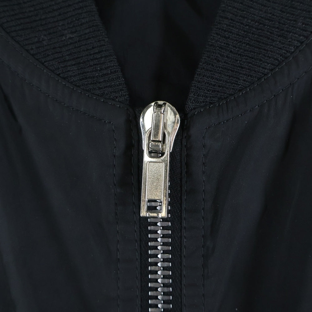 Rick Owens(リックオウエンス) 17SS ジップアップ フライト ボンバージャケット ブラック RU17S9792-CY