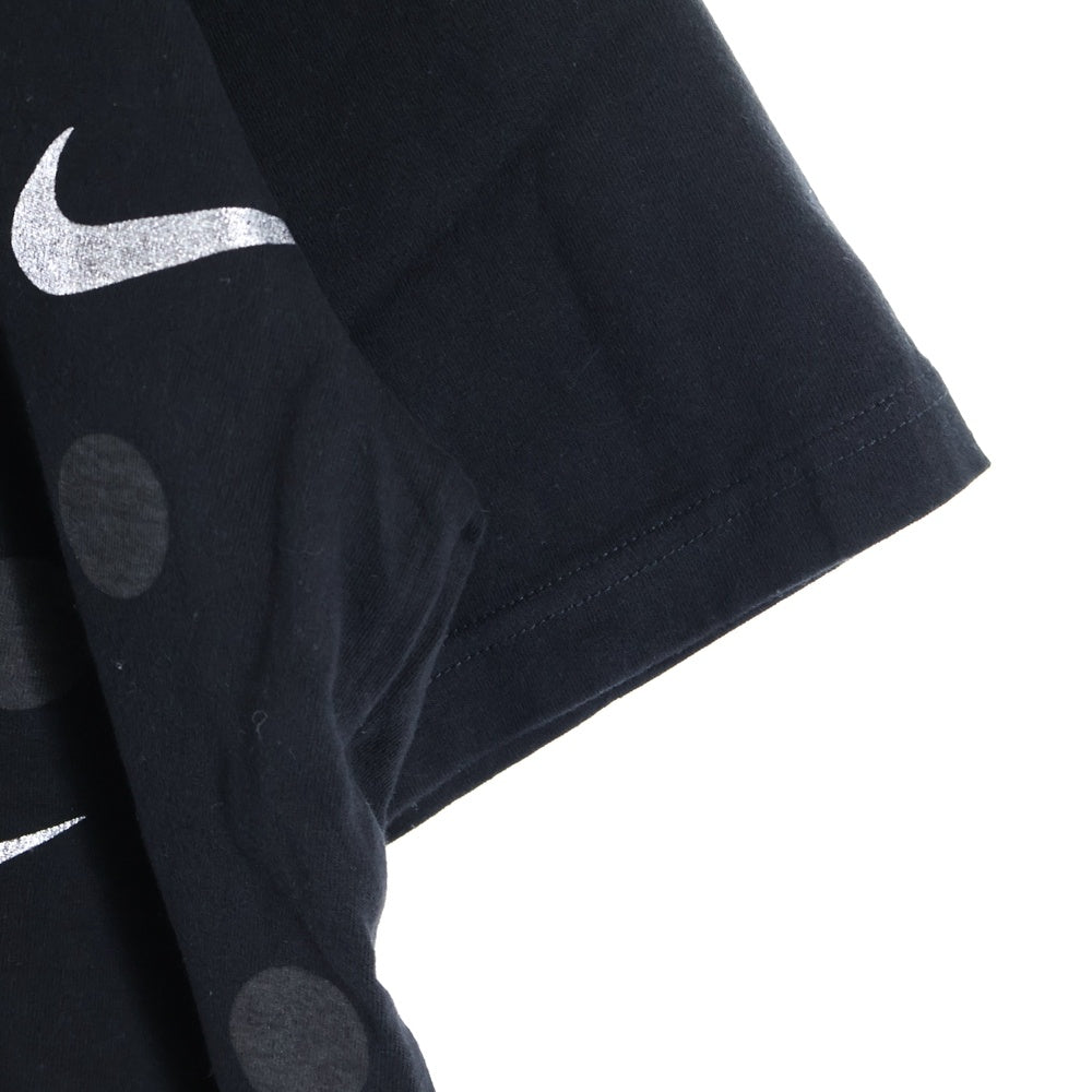 BLACK COMME des GARCONS(ブラックコムデギャルソン) 25SS ×NIKE ナイキ クルーネック 半袖Tシャツカットソー ブラック 1O-T102
