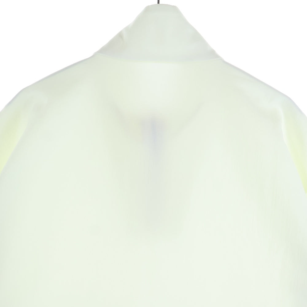 ZUCCa(ズッカ) ハーフジップ プルオーバー 半袖シャツ ホワイト CZ34FK961