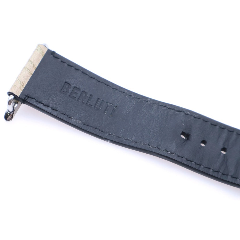 Berluti(ベルルッティ) カリグラフィ アップルウォッチ レザー ブレスレット ベージュ