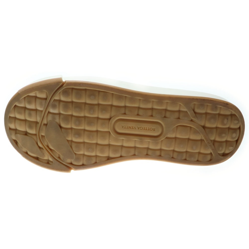 BOTTEGA VENETA(ボッテガヴェネタ) バルカン プラットフォーム キャンバス ローカットスニーカー ホワイト