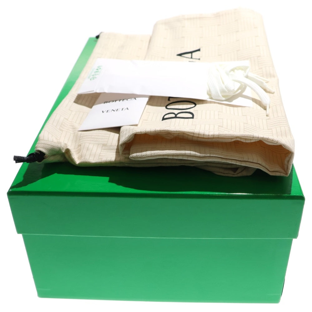 BOTTEGA VENETA(ボッテガヴェネタ) バルカン プラットフォーム キャンバス ローカットスニーカー ホワイト