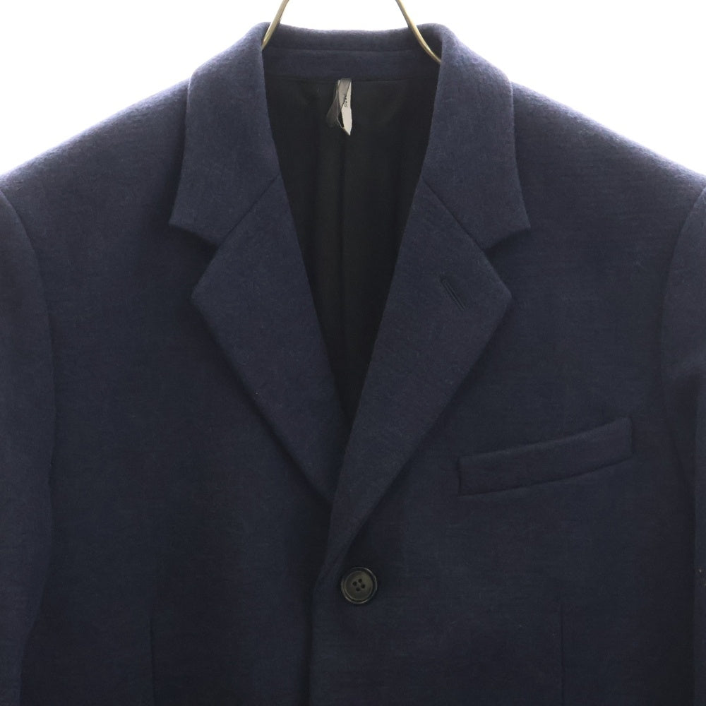 Dior HOMME(ディオールオム) 14AW ヴァージン ウール チェスターコート ネイビー 433C310A3185