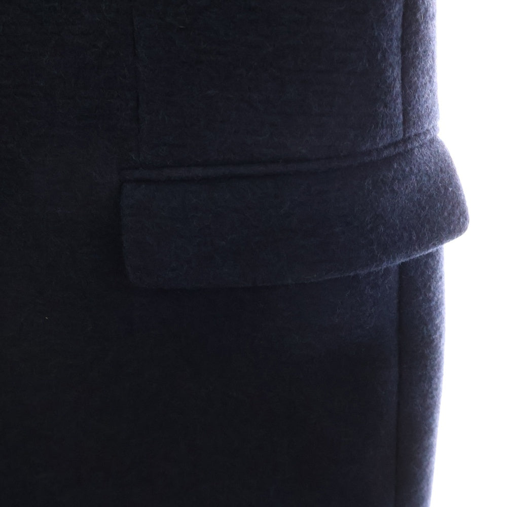 Dior HOMME(ディオールオム) 14AW ヴァージン ウール チェスターコート ネイビー 433C310A3185