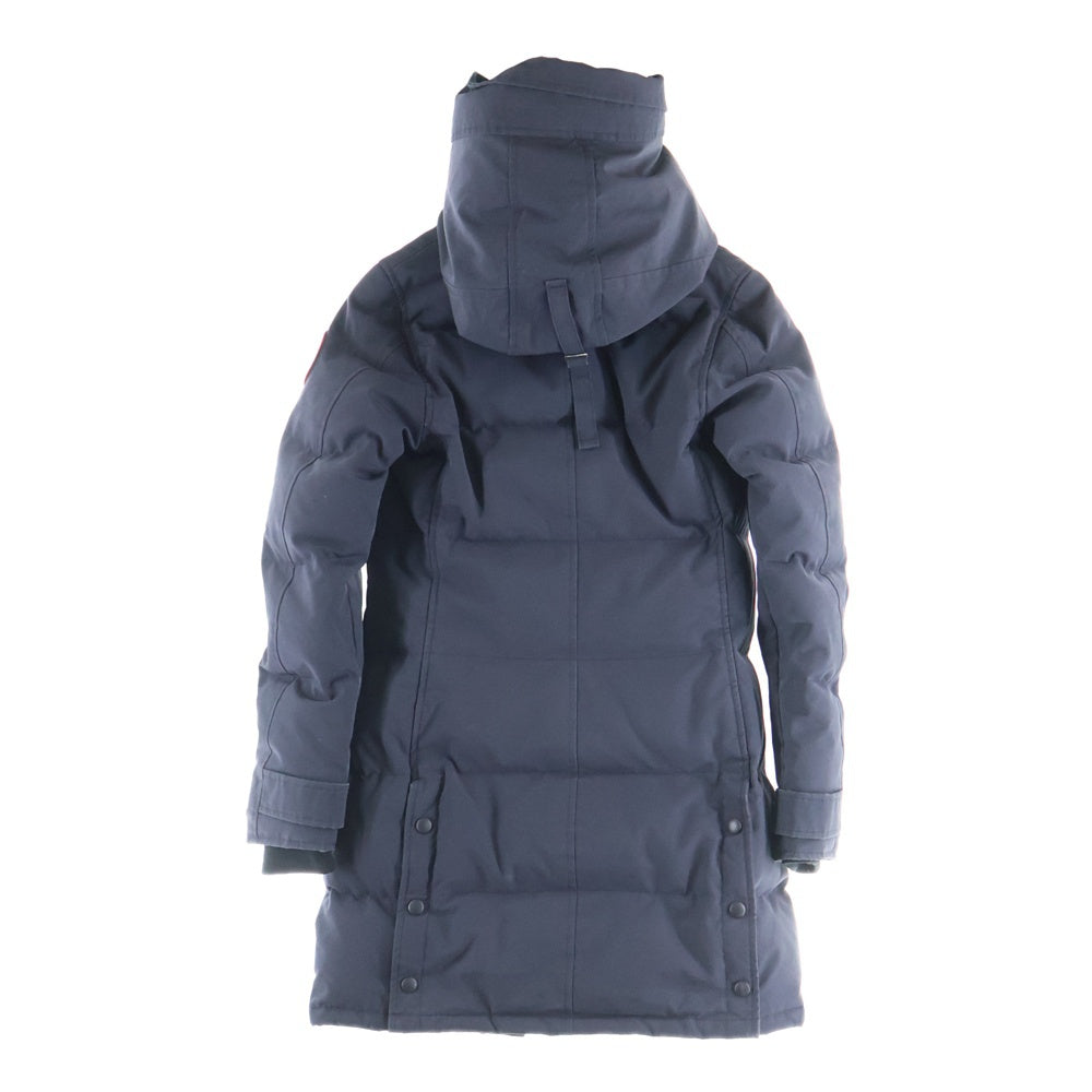 CANADA GOOSE(カナダグース) MACKENZIE PARKA マッケンジー ダウンコート フーデッド ナイロン ジャケット ブラック 2302JL レディース