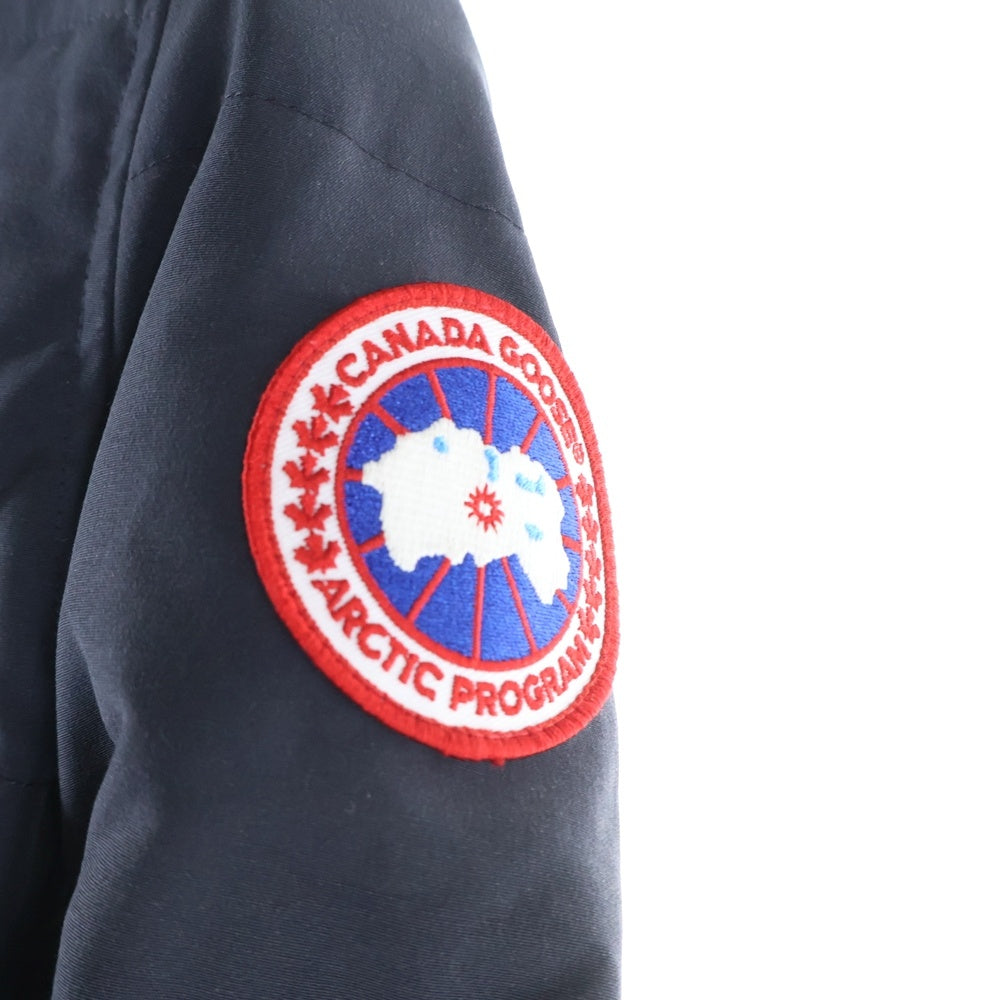 CANADA GOOSE(カナダグース) MACKENZIE PARKA マッケンジー ダウンコート フーデッド ナイロン ジャケット ブラック 2302JL レディース