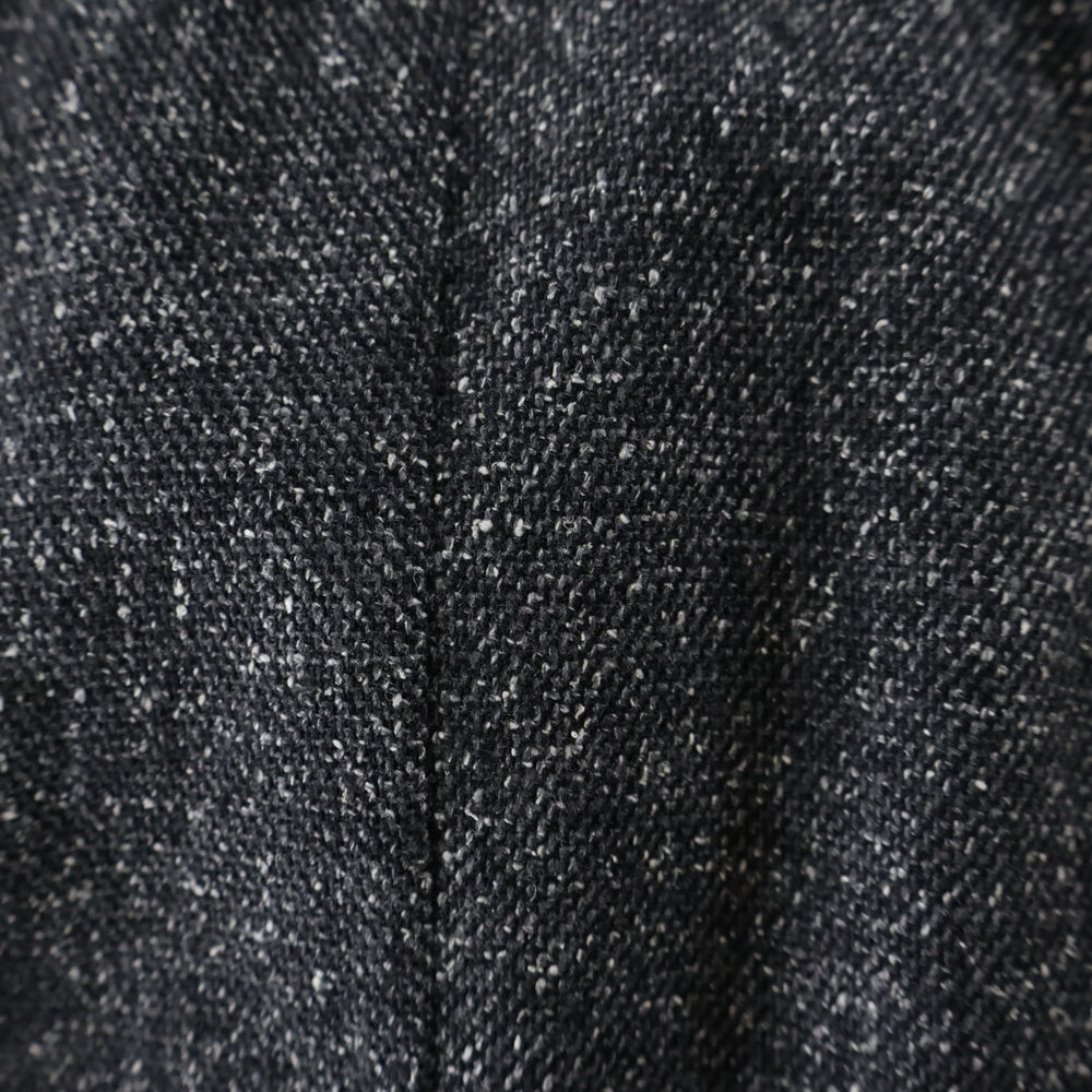 NO BRAND(ノーブランド) BORGOFIORI ボルゴフィオーリ ウール セットアップスーツ 1B シングルテーラードジャケット サイドスリットスカート グレー レディース 523070