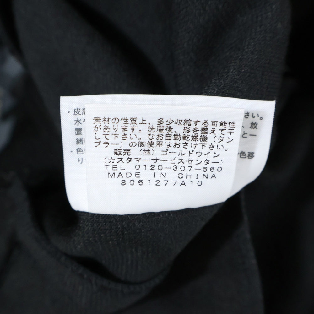THE NORTH FACE(ザノースフェイス) DENALI TRACK JACKET フロントロゴ ジップアップジャケット ジャージ ブラック AT40850